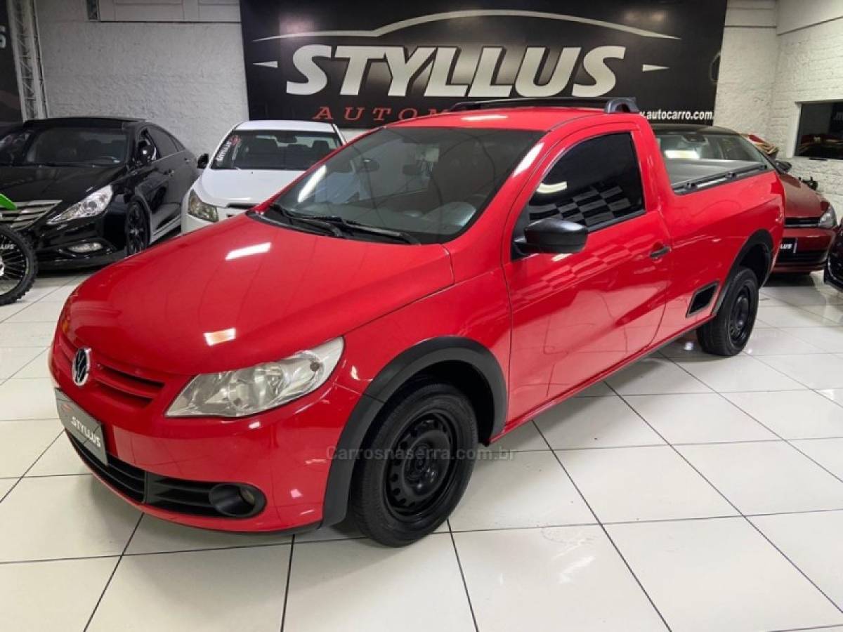 VOLKSWAGEN - SAVEIRO - 2010/2011 - Vermelha - R$ 41.900,00