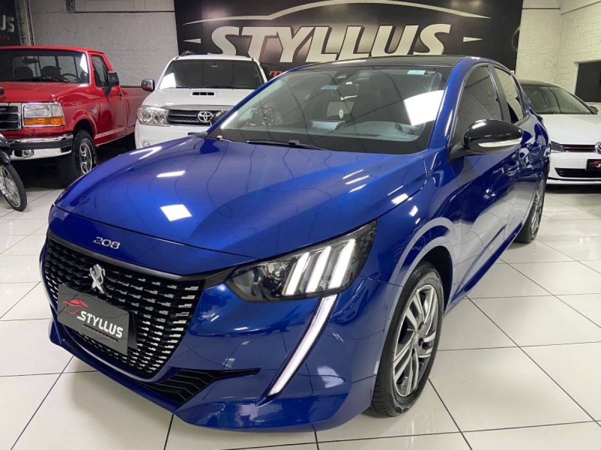 PEUGEOT - 208 - 2020/2021 - Azul - R$ 85.900,00