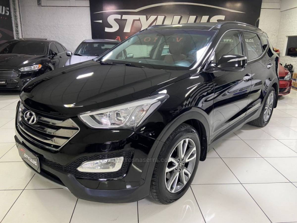 HYUNDAI - SANTA FÉ - 2013/2014 - Preta - R$ 94.900,00