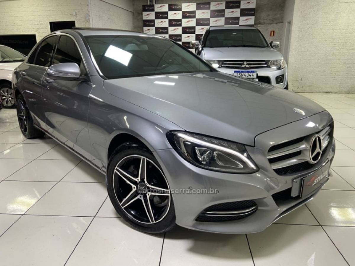 MERCEDES-BENZ - C 200 - 2015/2015 - Cinza - R$ 119.900,00