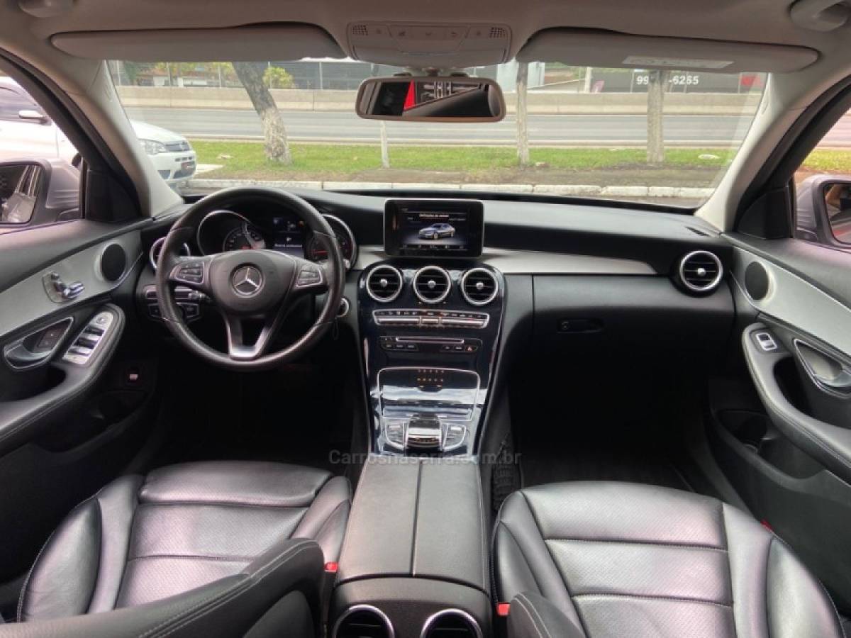 MERCEDES-BENZ - C 200 - 2015/2015 - Cinza - R$ 119.900,00