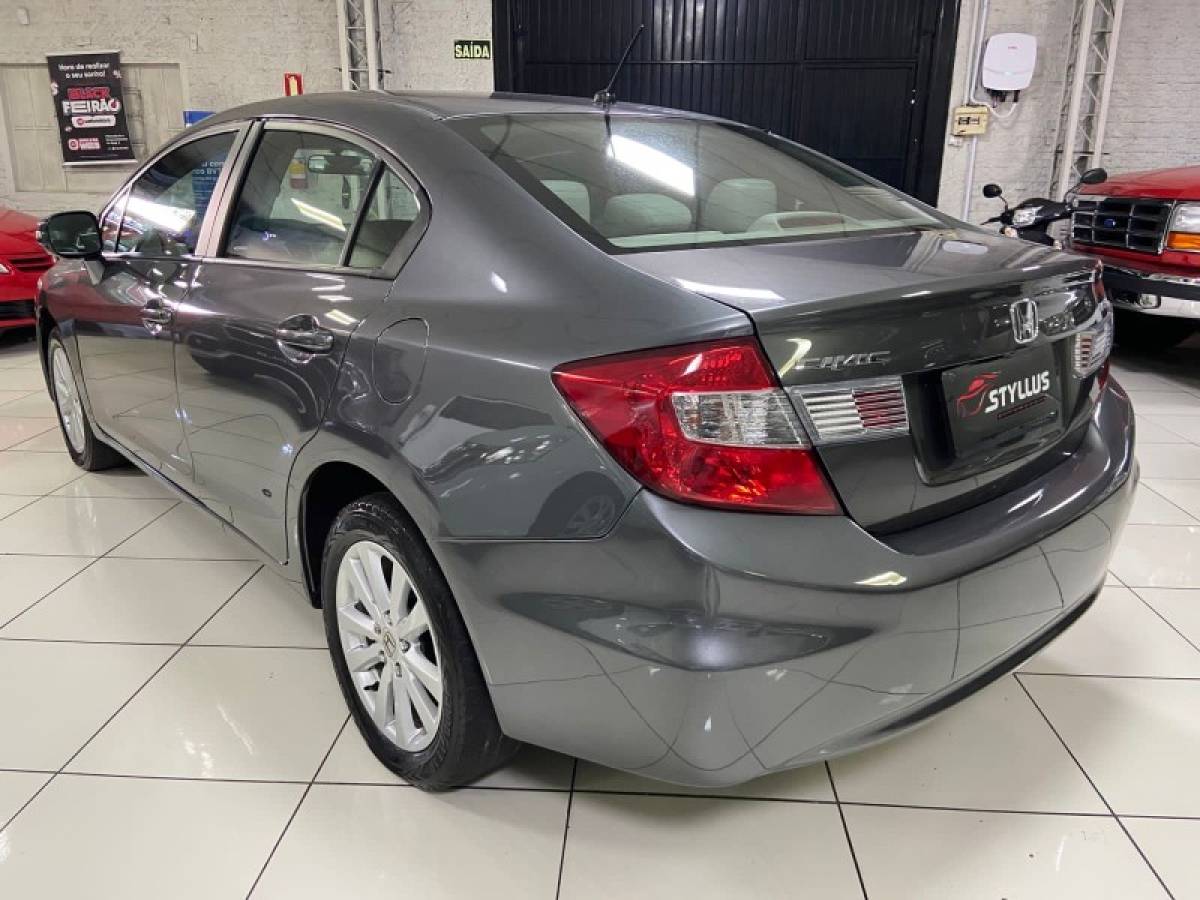 HONDA - CIVIC - 2013/2013 - Cinza - R$ 64.900,00