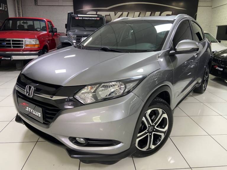 HONDA - HR-V - 2015/2016 - Cinza - R$ 88.900,00