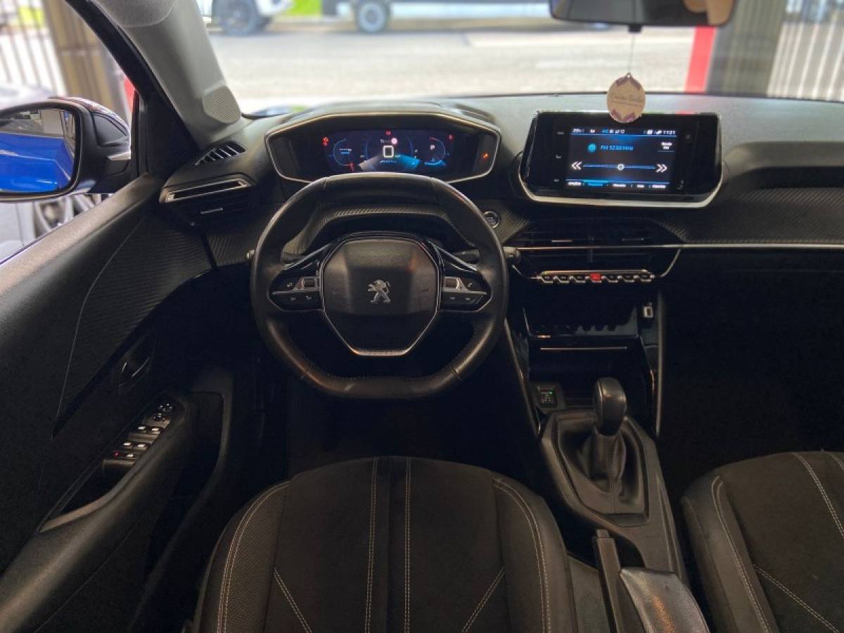 PEUGEOT - 208 - 2020/2021 - Azul - R$ 85.900,00