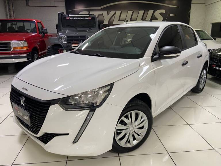 PEUGEOT - 208 - 2022/2023 - Branca - R$ 64.900,00