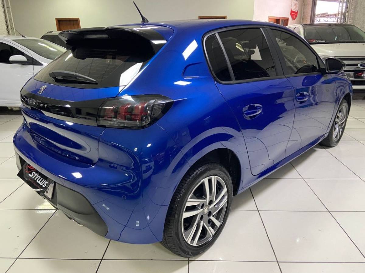 PEUGEOT - 208 - 2020/2021 - Azul - R$ 85.900,00