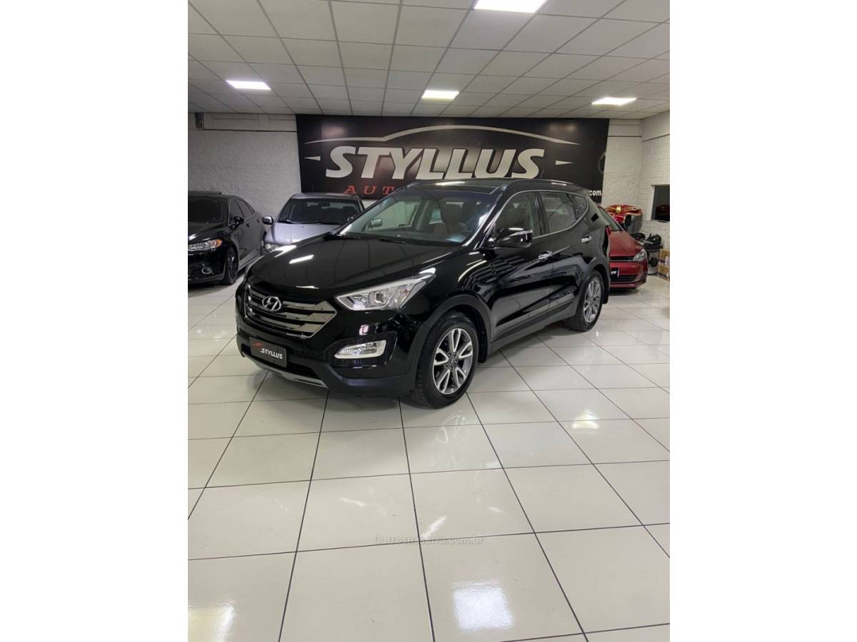 HYUNDAI - SANTA FÉ - 2013/2014 - Preta - R$ 94.900,00