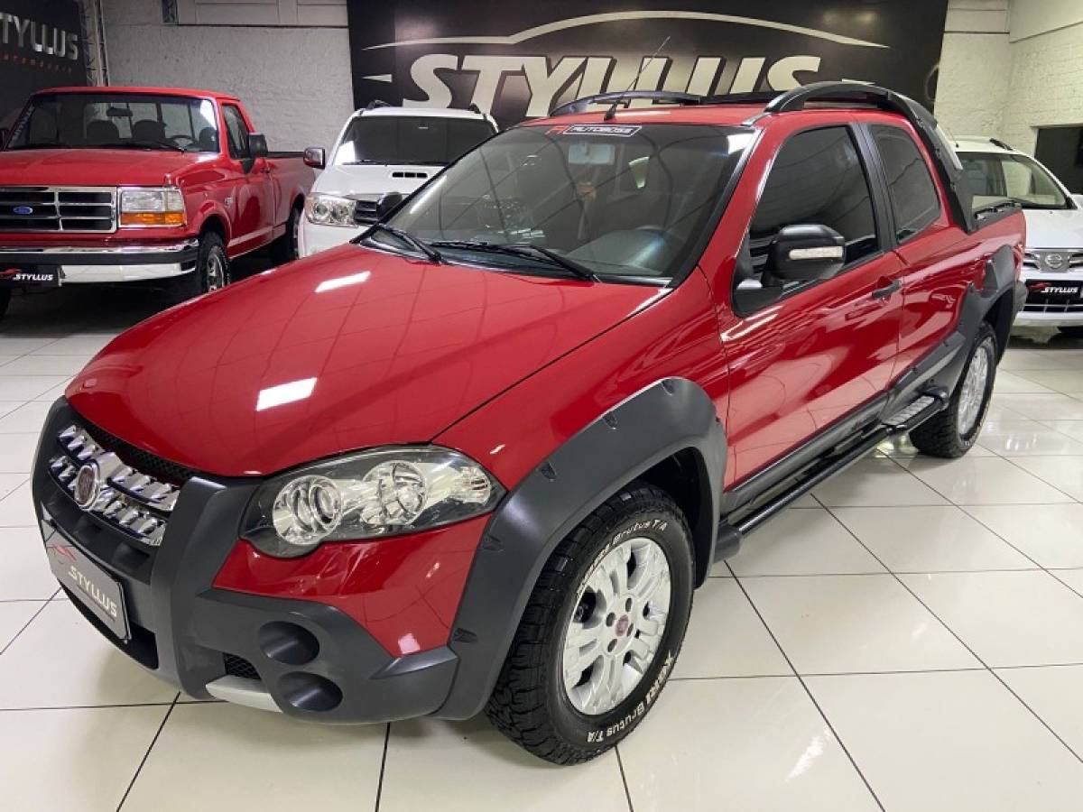 FIAT - STRADA - 2012/2012 - Vermelha - R$ 57.900,00