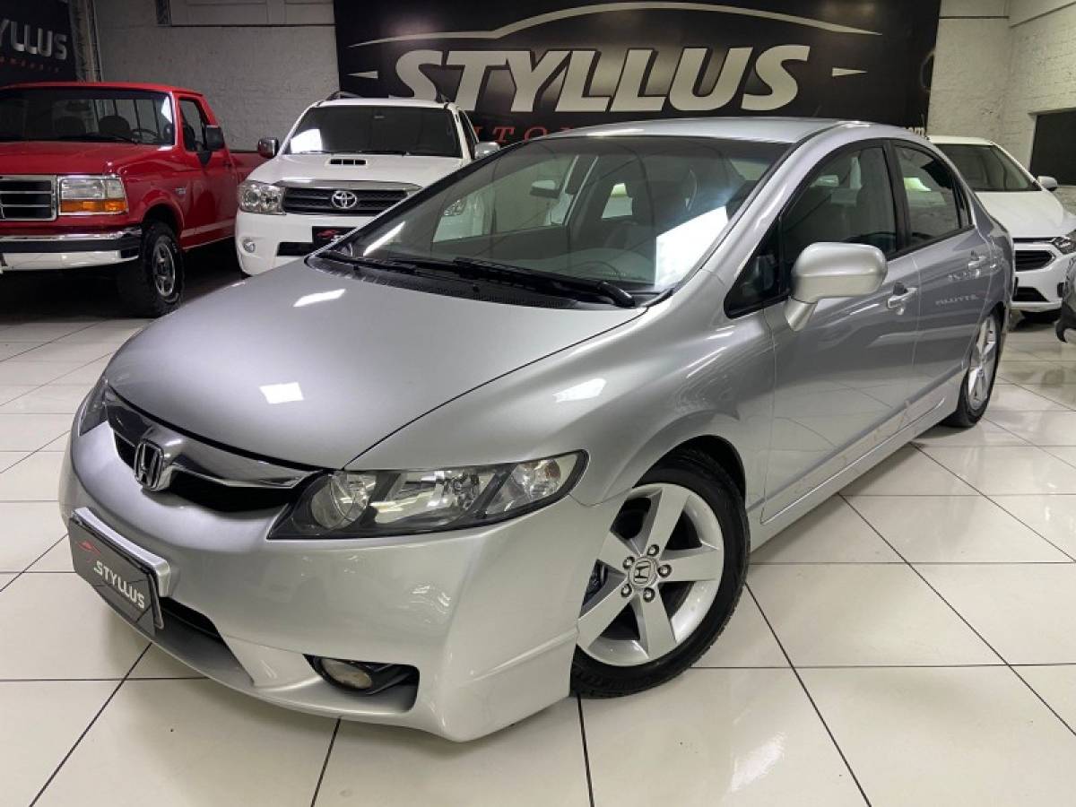 HONDA - CIVIC - 2009/2010 - Prata - R$ 53.900,00
